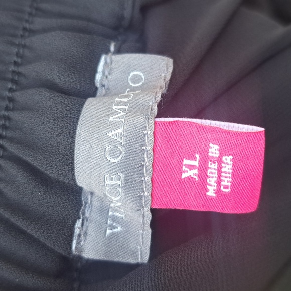 Vince Camuto Rich Black Maxi Pull On Skirt Size XL New - Picture 7 of 9